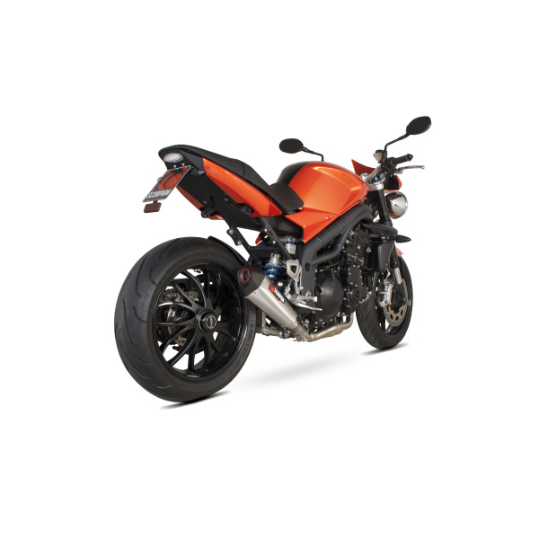 Scorpion Exhaust Triumph Speed Triple 1050 2008 - 2010 Serket Taper Slip-on Brushed Stainless Steel Sleeve